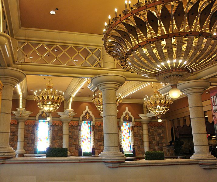 excalibur hotel and casino inside