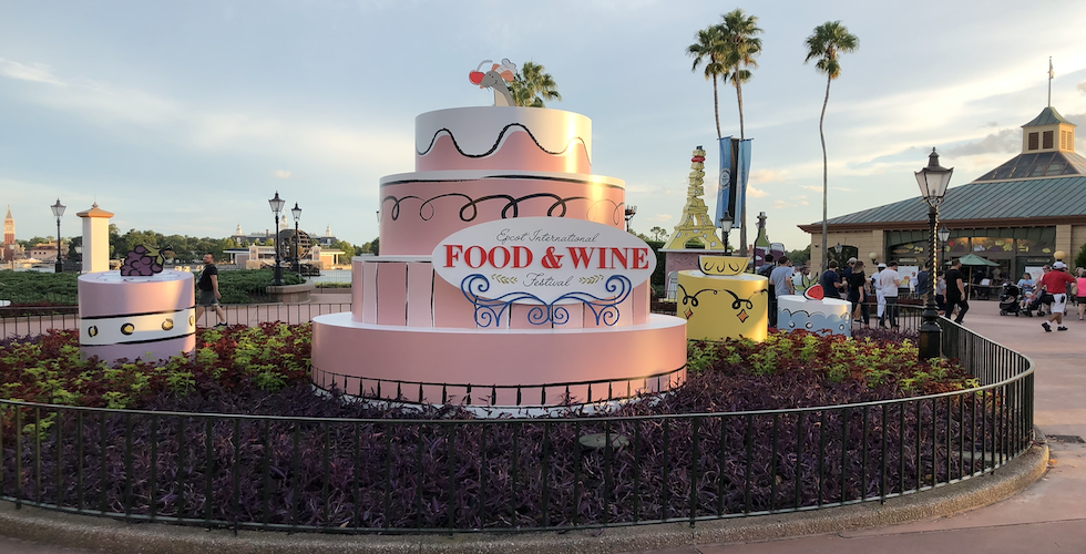 Epcot Food and Wine 2019 banner