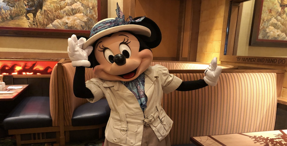 Minnie Character Dining Grand Californian DL