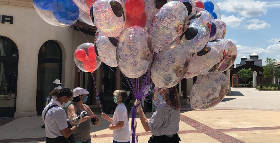 Disney Springs Reopened balloons featured