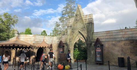 IOA Hagrid entrance