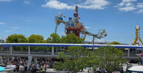 WDW Magic Kingdom Tomorrowland Transit Authority PeopleMover reopened