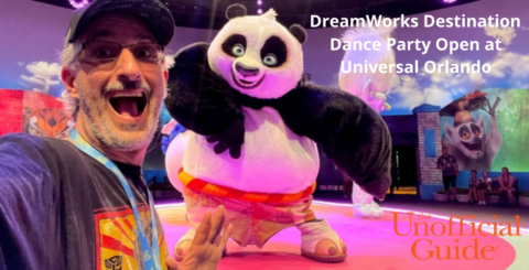 DreamWorks Destination Dance Party Now Open at Universal Orlando