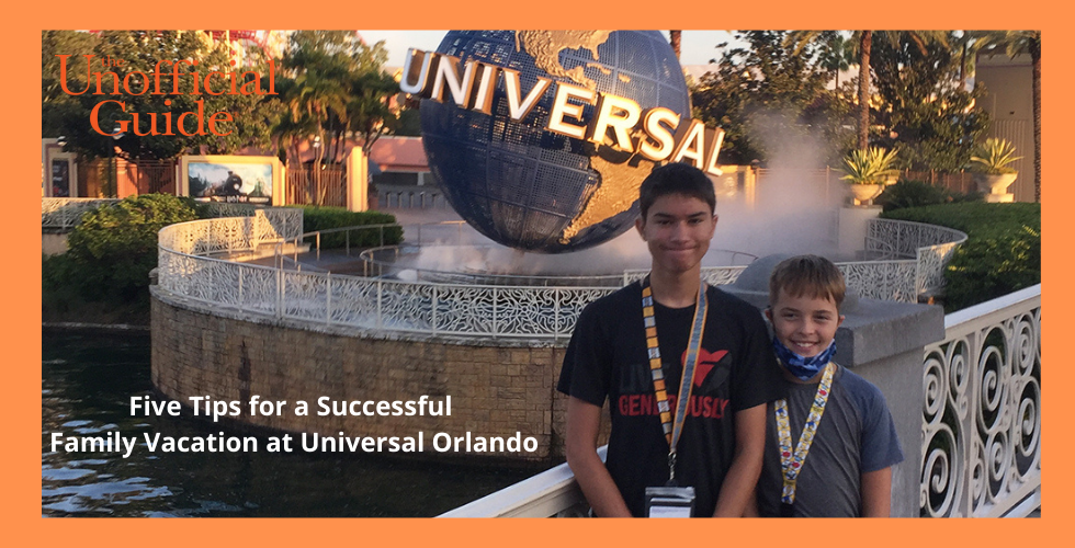Five Tips for a Successful Family Vacation at Universal Orlando