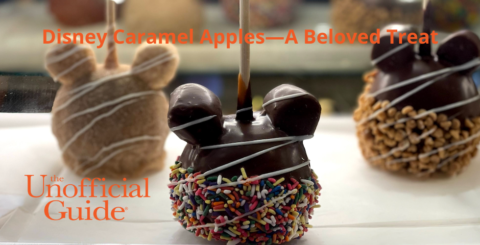 Disney Caramel Apples—A Beloved Treat