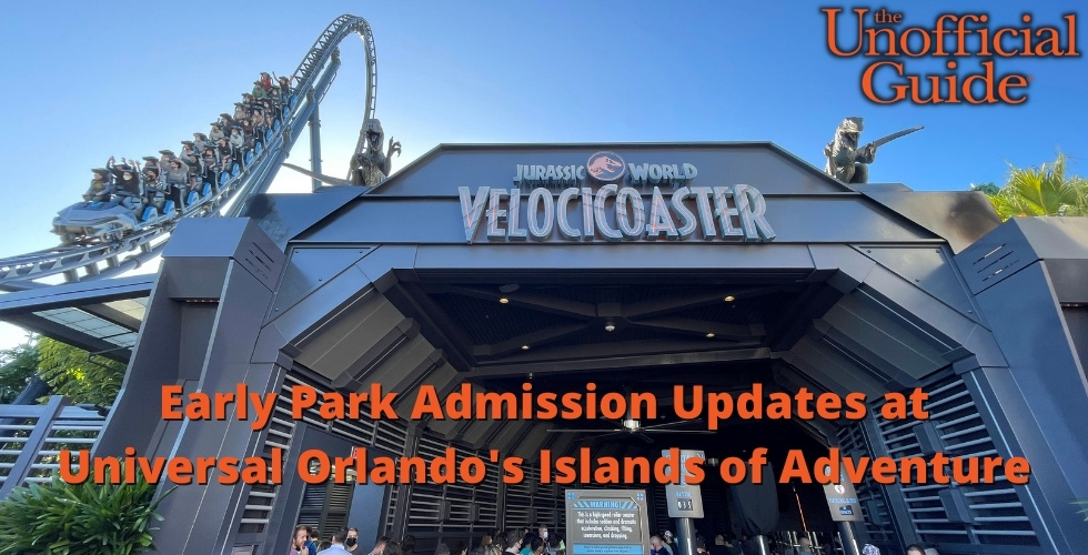 Early Park Admission at Universal Orlando's Islands of Adventure