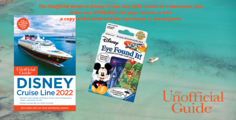 The Unofficial Guide to Disney Cruise Line 2022. Now in a store near you. Enter our GIVEAWAY now!