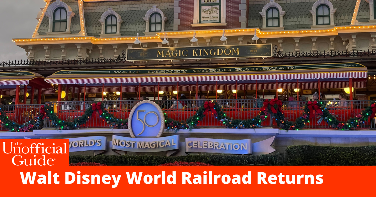 Photos/Video: Walt Disney World Railroad Reopens at the Magic Kingdom 