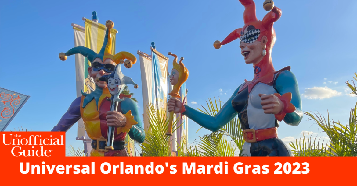 Universal Orlando's Mardi Gras 2023
