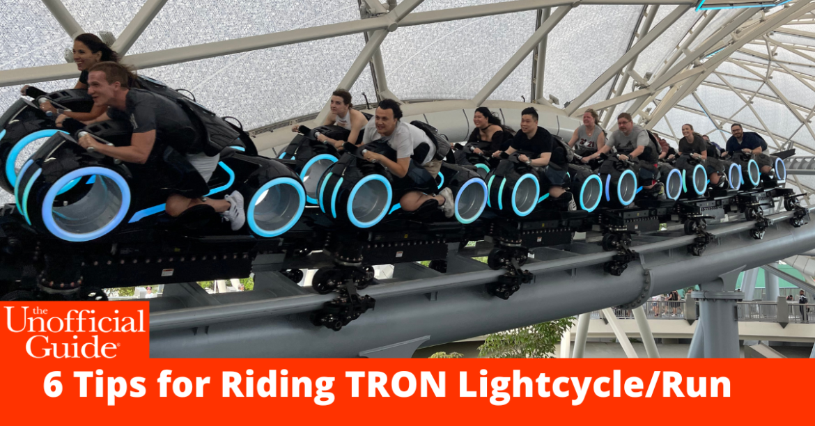 6 Tips for Riding TRON LightcycleRUN