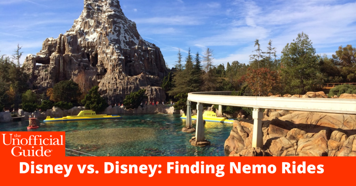 Disney vs. Disney Finding Nemo Rides