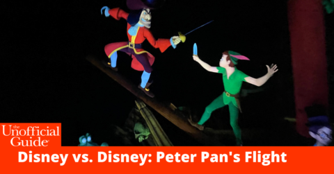 Disney vs. Disney Peter Pan's Flight