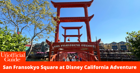 San Fransokyo Square at Disney California Adventure