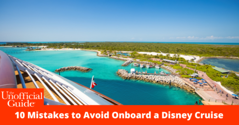 10 Things to avoid on Disney Cruise BANNER