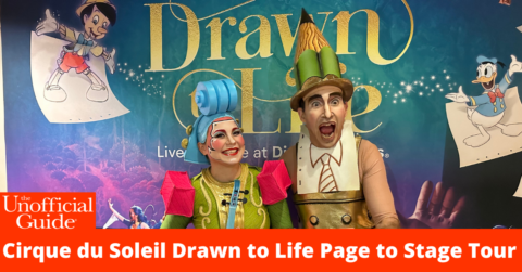 Cirque du Soleil Drawn to Life Page to Stage Tour