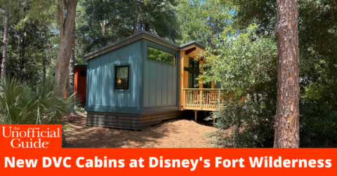 New DVC Cabins at Disney's Fort Wilderness
