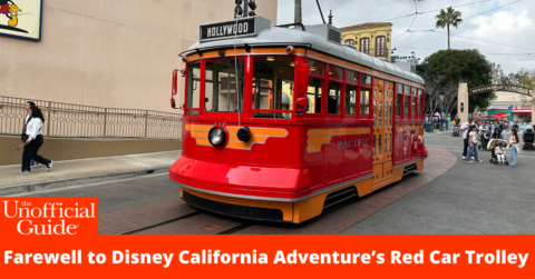 Farewell to DCA's Red Car Trolley