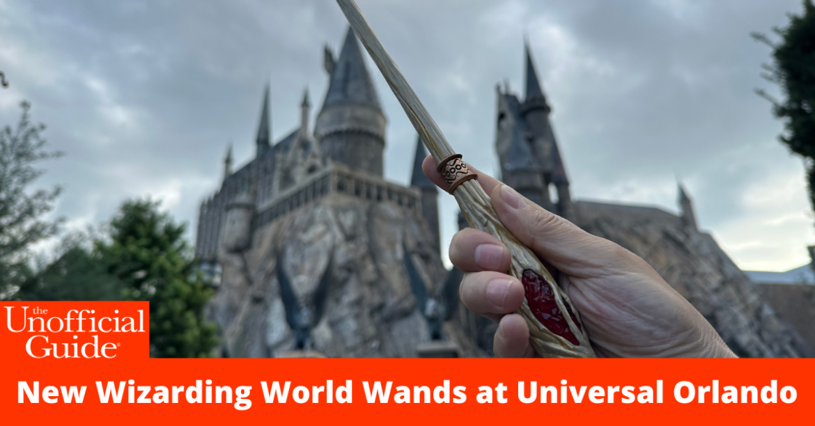 New Wizarding World Wands at Universal Orlando